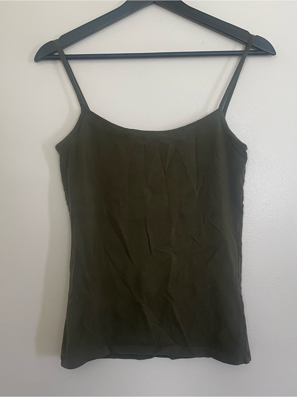 MNG Basics Classic Olive Green Women's Camisole Tank Top